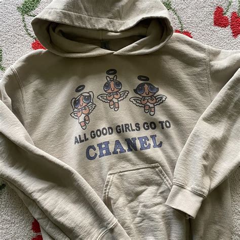 good girls go to gucci|All Good Girls go to Chanel, All Bad Girls go to Gucci sweatshirt.